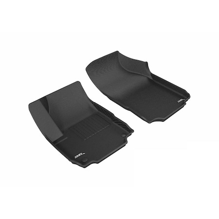 3D Maxpider R1 Kagu Floor Mat for Chevrolet Equinox 2018, Black L1CH08511509